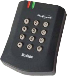 microengine door access keypad